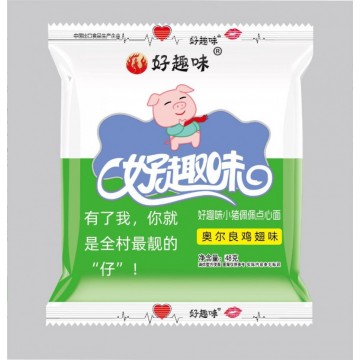 奥尔良鸡翅味-好趣味小猪佩佩点心面