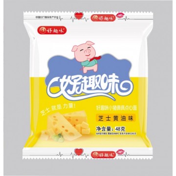 芝士黄油味-好趣味小猪佩佩点心面