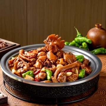 新菜推荐鲜炒小公鸡鲜炒黑凤鸡禹州小秦川特色菜系肉食热菜现炒